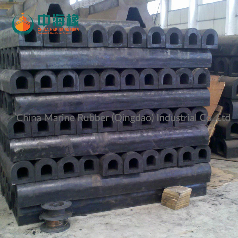 CMR-D-200 Tugboat Rubber Fender Boat Fender Rubber Fender Marine Fender Dock Fender D Type Rubber Fender